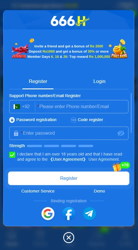 666H login